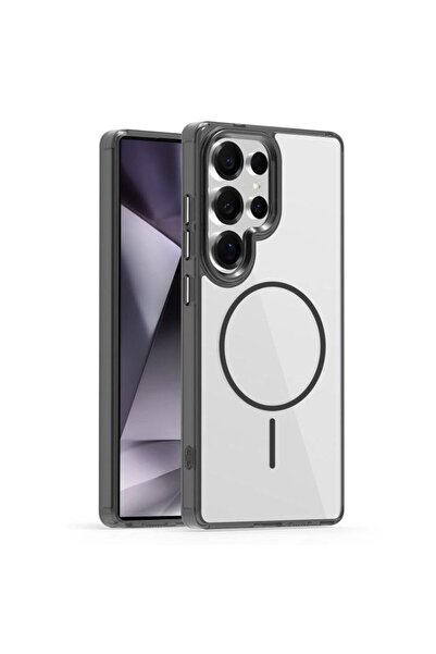 Orso Θήκη MagSafe Metal Tone Clear Grey Samsung Galaxy S25 Ultra