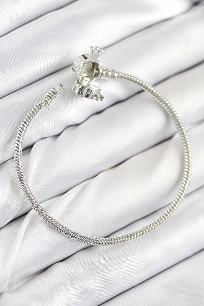 cleovibe سوار فينتو من النحاس والزركون مرصّع بالأحجار كراون موديل فضي اللون