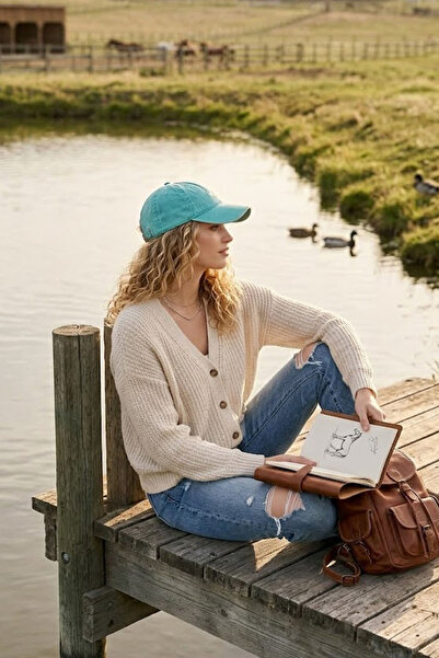 Ritagarcia Women's Distressed Vintage Baseball Cap - Adjustable Sports Cap