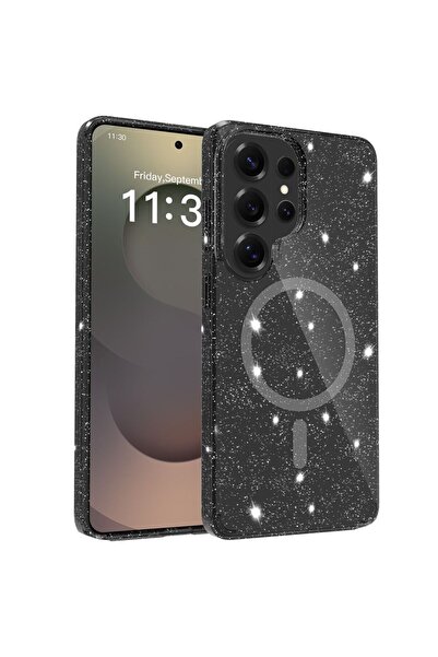 Orso Θήκη Glitter Powder Magsafe Clear Black Samsung Galaxy S26 Ultra