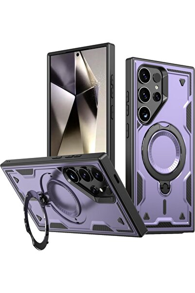 Orso Θήκη Buffer Ostand Armor Purple Samsung Galaxy S25 Ultra