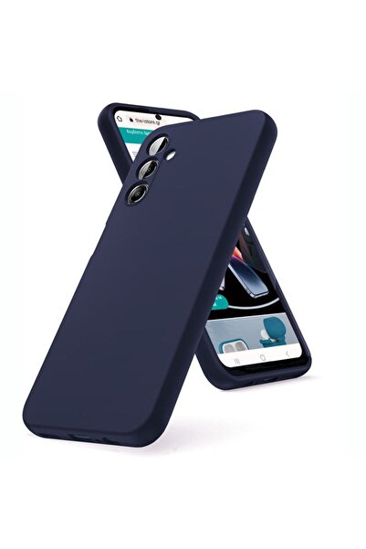 Orso Θήκη Rubber Silk Dark Blue Samsung Galaxy A36/A56