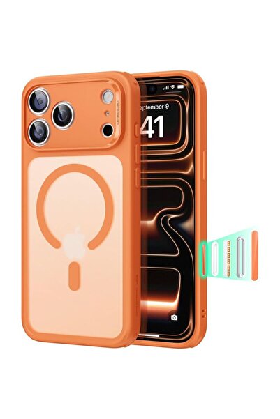 ESR Θήκη Classic Hybrid (Κουμπί Ελέγχου Κάμερας) MagSafe Frosted Orange iPhon...