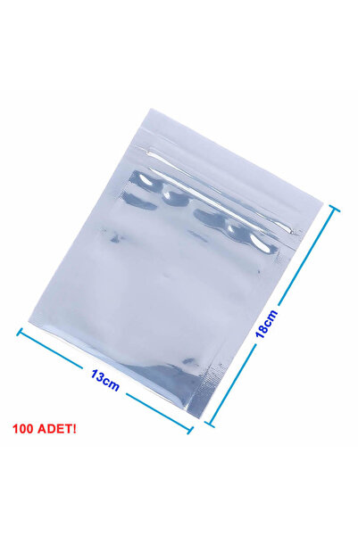 Empressco Ziplock Antistatic Bag 13X18Cm 100 Pieces Transparent Water Dustpro...
