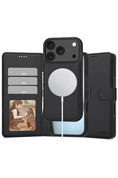 Tech-Protect Θήκη Πορτοφόλι Magsafe Black iPhone 17 Pro