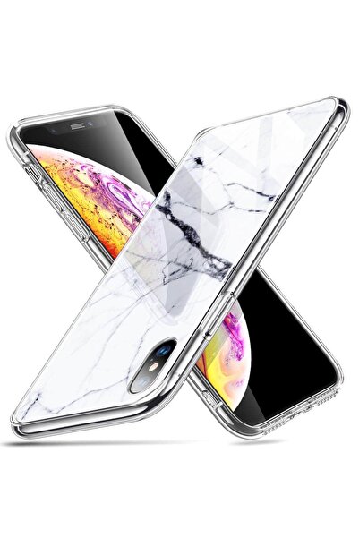 ESR iPhone X/Xs Mimic Marble White Sierra (4894240063545)