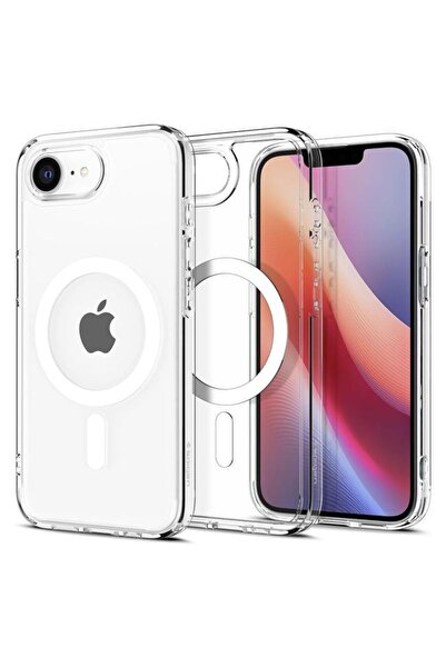 Spigen Θήκη Ultra Hybrid MagSafe Clear White iPhone 16e/17e