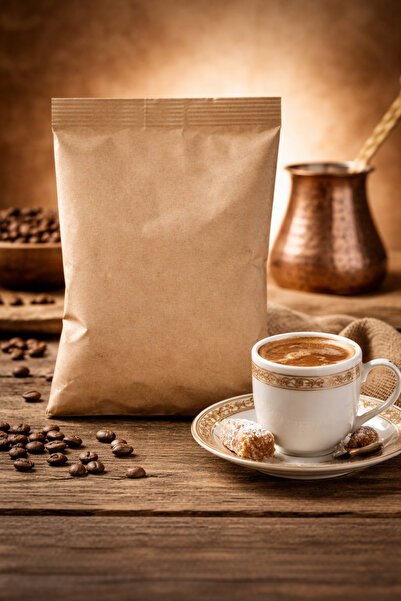 ALTIN GIDA 45 100 جرام من القهوة التركية التقليدية المحمصة متوسطة الحموضة