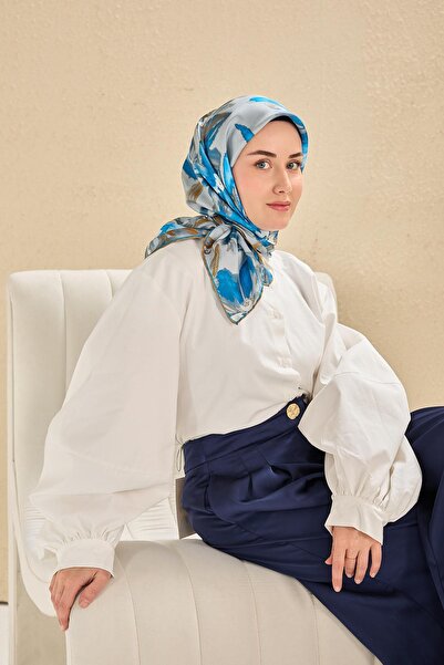 Silk Home Μεταξωτό μαντήλι τουίλ 11513-28