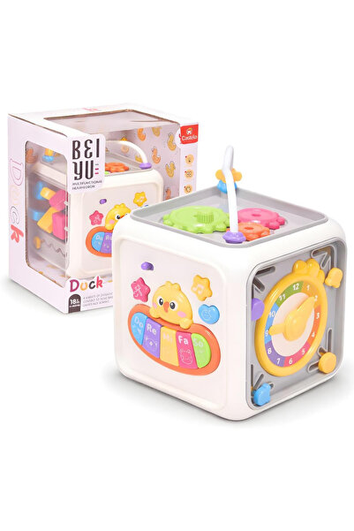 OEM Πολυλειτουργικός Εκπαιδευτικός Κύβος 6 σε 1 για Μωρά – Διαδραστικό Παιχνί...