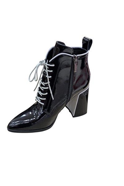 Jose Simon José Simón Women's Ankle Boots in Genuine Leather , Black, with La...