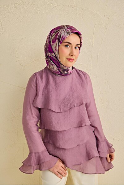 Silk Home Μεταξωτό μαντήλι τουίλ 11501-16