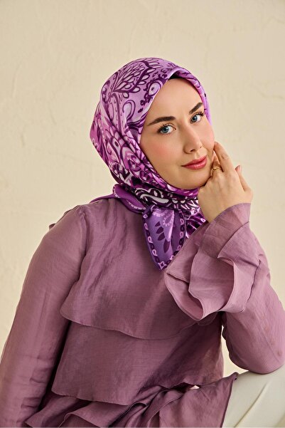 Silk Home Μεταξωτό μαντήλι τουίλ 11507-03