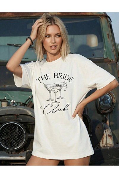 SUNFREE Farewell to Singlery Special Collection Bride B Printed Crew Neck O O...