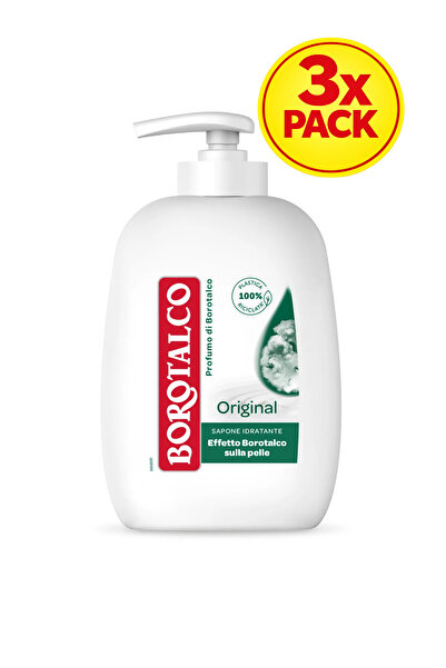 Borotalco 3x PACK Sapun lichid Original 250ml