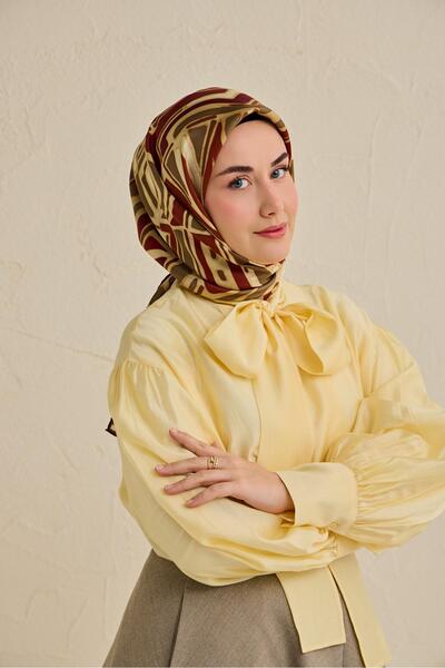 Silk Home Μεταξωτό μαντήλι τουίλ 11505-19