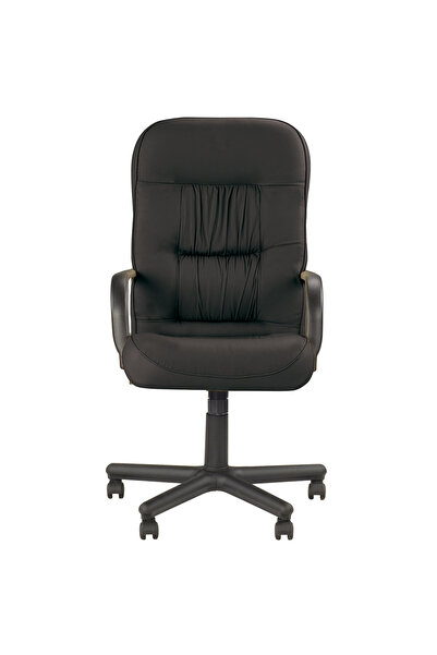 Concept Mobili Διευθύνουσα καρέκλα GRENIER, μαύρο οικολογικό Δερμάτινο