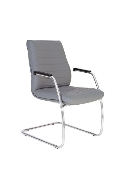 Concept Mobili Scaun conferinta IMIS CF, Gri piele ecologica