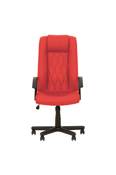 Concept Mobili Εκτελεστική καρέκλα DAVID, Κόκκινο οικολογικό Δερμάτινο