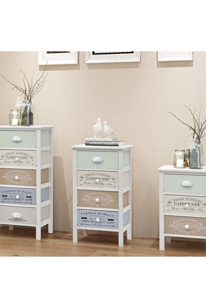 Concept Dulap în stil franțuzesc, 4 sertare, lemn