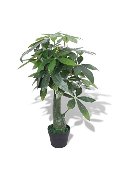 Concept Plantă artificială Arborele norocos cu ghiveci, 85 cm, verde