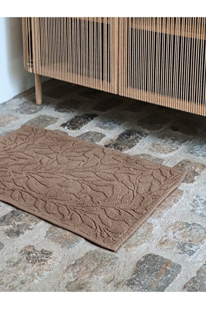 RootRise Almvik Gold Bath Mat Almvik 50X80 Dark Sand Color Kronborg