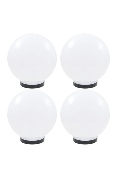 Concept Lămpi glob cu LED, 4 buc., 25 cm, PMMA, sferic