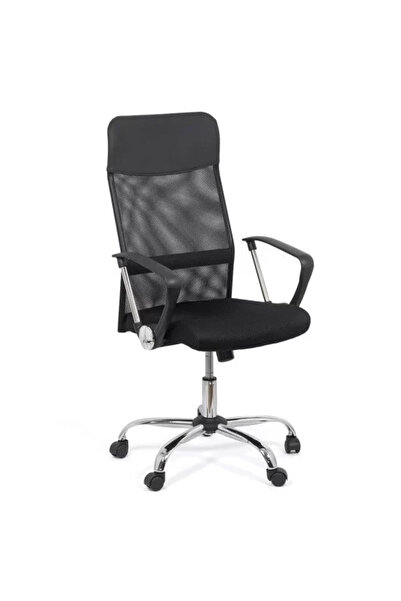 Concept Mobili Ανατομικό καρέκλα γραφείου TAZZ Mesh/Eco- Δερμάτινο Μαύρο