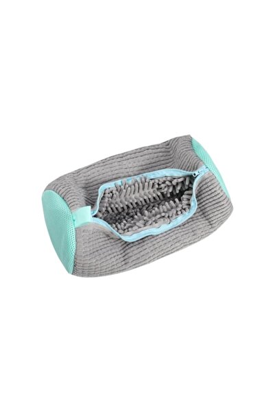 Trendily Sac de spălat pantofi cu fermoar