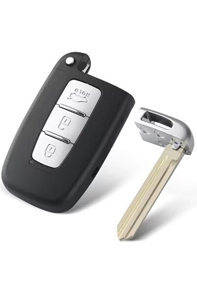 TECHSTAR Carcasa cheie auto pliabila compatibila cu Hyundai Sonata, Azera, Ge...