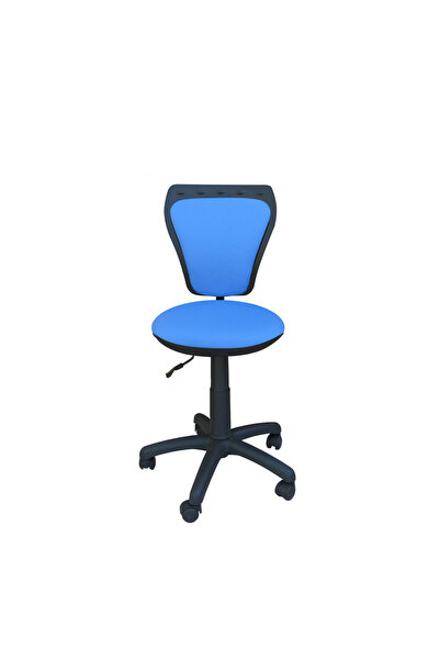 Concept Mobili Scaun copii KIDS, Albastru deschis stofa fiji