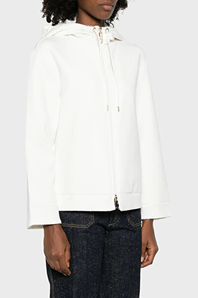 Emporio Armani Cotton Relaxed Fit Hooded Zipper Sweat Sweat Ew004213 Af10002 ...