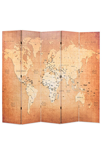 Concept Πτυσσόμενο διαχωριστικό δωματίου, κίτρινο, 200 x 170 cm, παγκόσμιος χ...