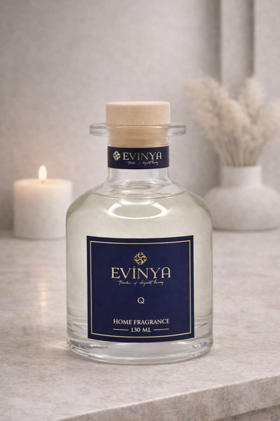 EVİNYA Bambu Çubuklu Oda Kokusu Q 150 ML – Yoğun Koku, Uzun Süre Kalıcılık, L...