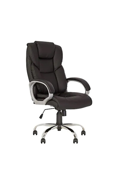 Concept Mobili Διευθύνουσα καρέκλα DIVINO, οικολογικό Δερμάτινο , μαύρο