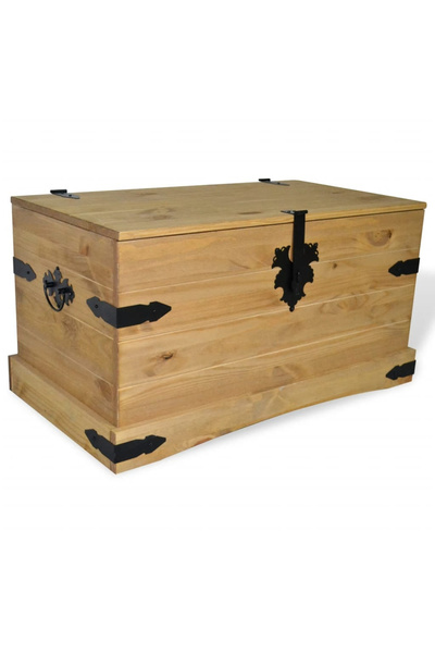 Concept Μεξικάνικο Μπαούλο Αποθήκευσης από Πεύκο Corona Range 91 x 49,5 x 47 εκ.