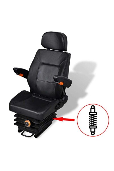 Concept Scaun de tractor cu suspensie