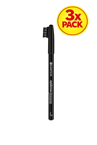 Essence 3x PACK Eyebrow pencil eyebrow DESIGNER 01, 1 g