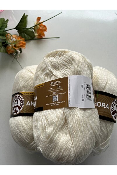 Ören Bayan Angora Shawl Vest Knitting Yarn