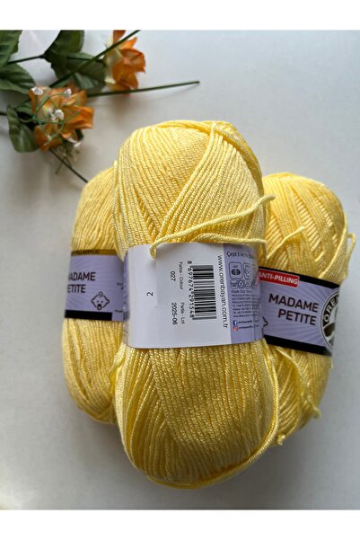 Ören Bayan Madame Petite 3-Pack Cotton Strand Knitting Yarn