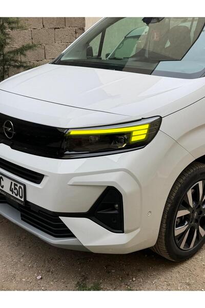 COMBO Opel Far Sticker Set Koyu Sarı