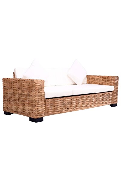 Concept Canapea de grădină cu 3 locuri, ratan