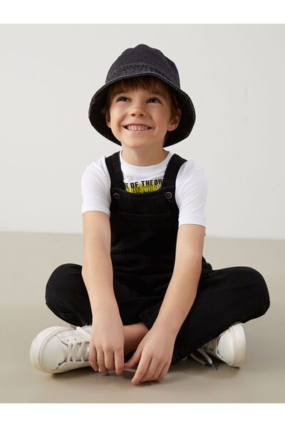 LC Waikiki بنطلون جينز أسود للأولاد