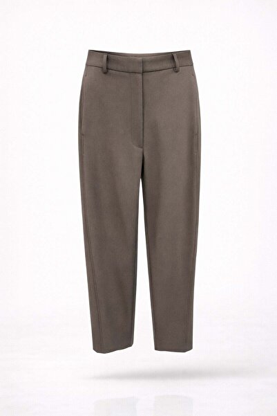 5in1Canpolat Mink Carrot Cut Fabric Trousers 9957