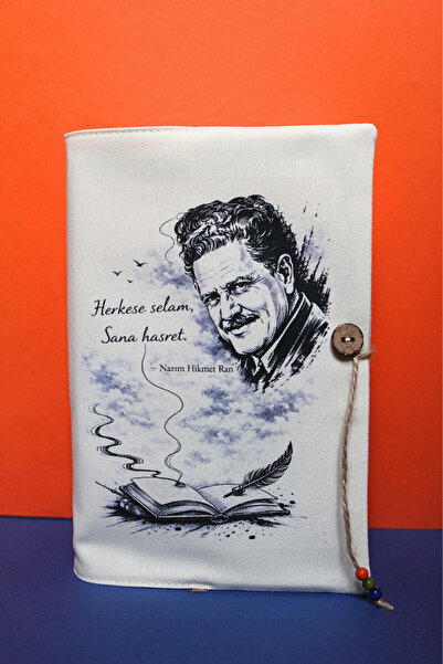 KitapAksesuar Kitap Kılıfı - Nazım Hikmet Hasret Mektubu