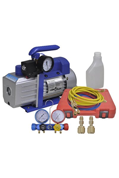 Concept Pompă de vid cu o etapă cu set de manometre cu 4 porturi