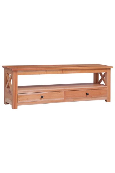 Concept Comodă TV, 120 x 30 x 40 cm, lemn masiv de mahon