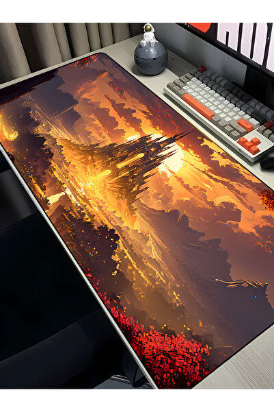 Charmbi Fantasy Castle 40X90 Procontrol Mouse Pad Gaming Mousepad Non-Slip So...