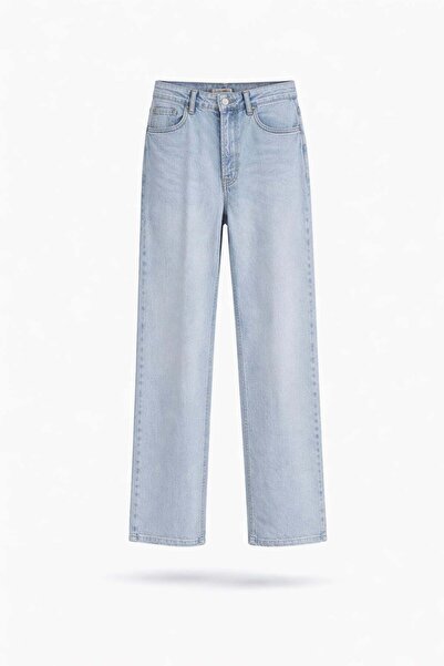 5in1Canpolat Ice Blue High Waist Wide Leg Jean 1051