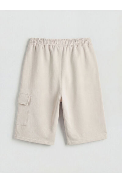 LC Waikiki Boys' Cargo Shorts with Elastic Waist